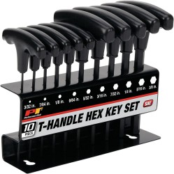 Performance Tools 10-Piece SAE T-Handle Hex Key Set 