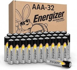 Energizer Alkaline Power AAA Batteries 32-Pack 