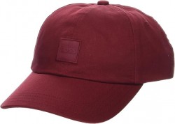 Boss Men's Tonal Square Logo Cotton Twill Hat 