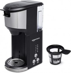 Amazon Basics 14-oz. Drip Coffee Maker w/ K-Cup 