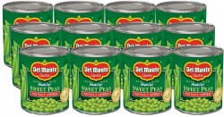 12-Pack Del Monte Canned Fresh Cut Sweet Peas (8.5oz cans) $8.72 at Amazon