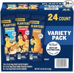 24-Ct Planters Nut Variety Pack 