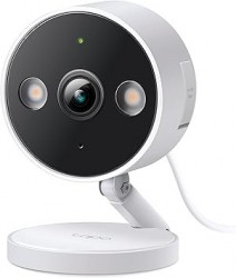 TP-Link Tapo 1440p Wired Indoor/Outdoor Security Camera $25 at Amazon