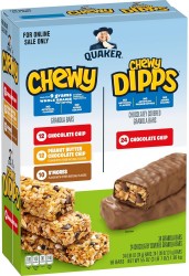 58-Count Quaker Chewy Granola Bars (Variety Pack) 