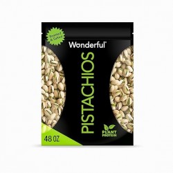 48oz (3 Pound) Bag of In-Shell Wonderful Pistachios 