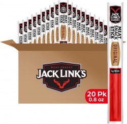 20-Pack 0.8oz Jack Link's Beef Sticks $13 at Amazon