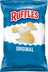 40-count Ruffles Original Potato Chips (1 oz. Bags) 