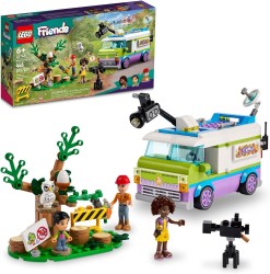 LEGO Friends Newsroom Van Building Toy Set 