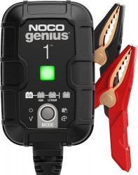 NOCO GENIUS1 1A Smart Car Battery Charger $30 at Amazon