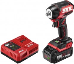 SKIL Brushless 20V 3/8 in. Compact Impact Wrench Kit w/ 2.0Ah Battery, Charger $60 at Amazon