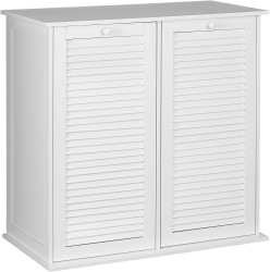 Household Essentials Tilt-out Laundry Sorter w/ Shutter Front 