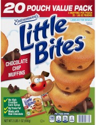 20-Ct Entenmann's Little Bites Chocolate Chip Muffin Pouches 