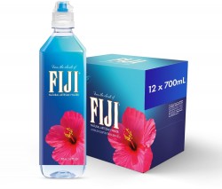 12-Pack 23.7oz Fiji Natural Artesian Water 