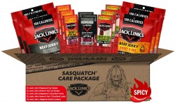 15-Piece Jack Link's Spicy Beef Jerky Gift Basket Variety Pack 