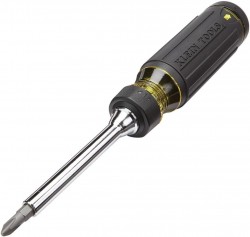 Klein Tools 15-in-1 Multi-Bit Ratcheting Screwdriver 