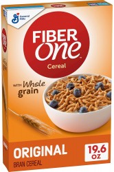 6-Pack 19.6oz Fiber One Breakfast Cereal 