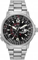 Citizen Men's Eco-Drive Promaster Air Nighthawk Pilot Stainless Steel Watch 