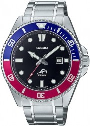 Casio Men's Diver Stainless Steel Watch 