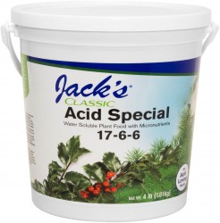 Jack's Classic 17-6-6 Acid Special Water-Soluble Fertilizer 