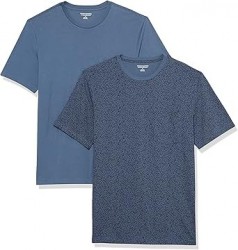 Amazon Essentials Men's T-Shirt 2-Pack $13 at Amazon