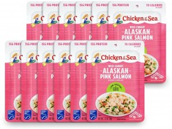 12-Pack of Chicken of the Sea Pink Salmon $11 at Amazon