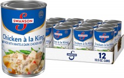 12-Pack Swanson Canned Chicken a la King (10.5oz cans) 