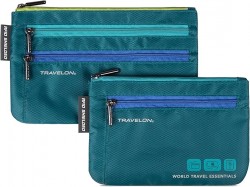 2-Piece Travelon World Essentials Currency and Passport Organizers 