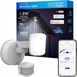 Enbrighten LED WiFi Smart Security Light 