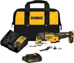 DeWalt XR Cordless Brushless 20V 6-Piece Oscillating Multi-Tool Kit 