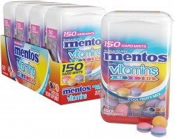 600-Count Mentos Vitamins Sugarfree Hard Mints 