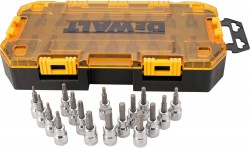 DeWalt SAE / Metric Drive Socket 17-Piece Set 