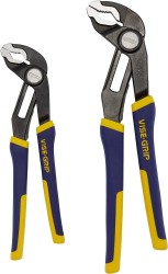 2-Piece (8" & 10") Irwin Tools V-Jaw Vise-Grip Pliers Set 