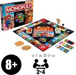 Monopoly Super Mario Bros. Movie Board Game 