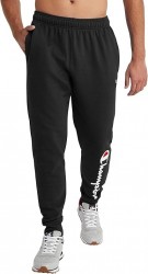 Champion Men's Powerblend Logo Fleece Jogger Pants 