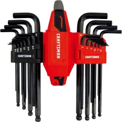 Craftsman Universal L-to-T Allen Wrench Hex Key Set 