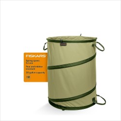 Fiskars Kangaroo 30-Gallon Collapsible Garden Bag 