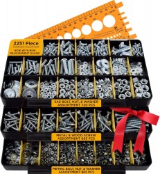 Jackson Palmer 2251-Piece Hardware Assortment Kit 