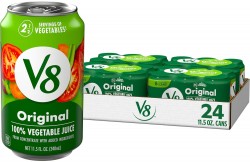 24-Pack V8 Original Vegetable Juice (11.5 oz. Cans) 