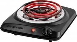 Ovente 1,000-Watt Single Burner Cooktop 