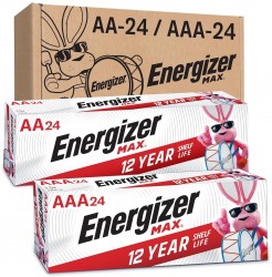 Energizer MAX AA & AAA Batteries 48-Pack 