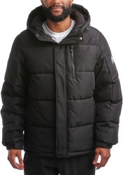  Reebok Men's Heavyweight Quilted Puffer Parka Coat 