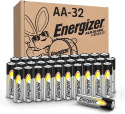  Energizer AA Batteries 32-Pack 