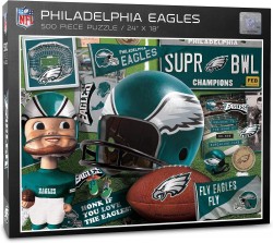 YouTheFan NFL Retro Series 500-Piece Puzzle 