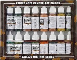 Vallejo Panzer Aces Paint Set 