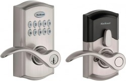 Kwikset SmartCode 955 Pembroke Light Commercial 10-Button Keypad Electronic Lever 