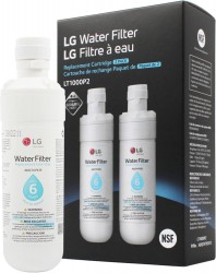  LG 6-Month 200-Gallon Replacement Refrigerator Water Filter 