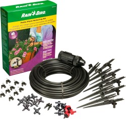 Rain Bird Drip Irrigation Patio Plant Watering Kit 