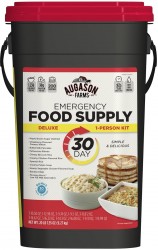 Augason Farms 30-Day 1-Person Standard Emergency Food Supply Kit 