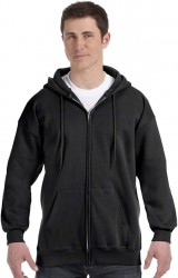 Hanes Men’s Full-Zip Ultimate Heavyweight Fleece Hoodie 