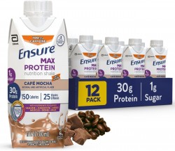 12-Pack 11oz Ensure Max Protein Nutrition Shake 